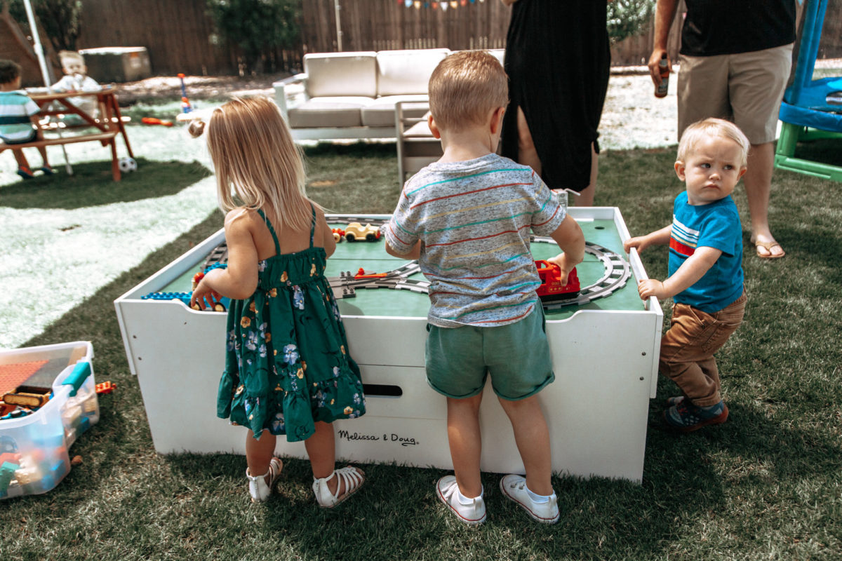 Birthday Party Activities , lego table