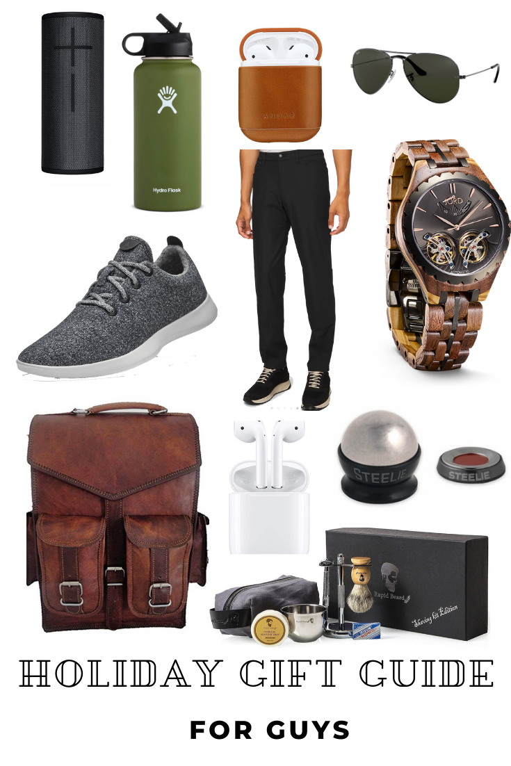 Gift Guide For The Guys In Your Life - Whitney Irene