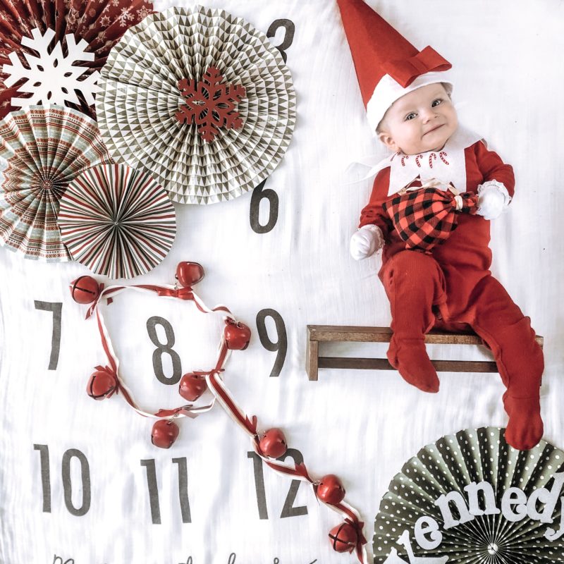 Elf on the clearance shelf newborn outfit