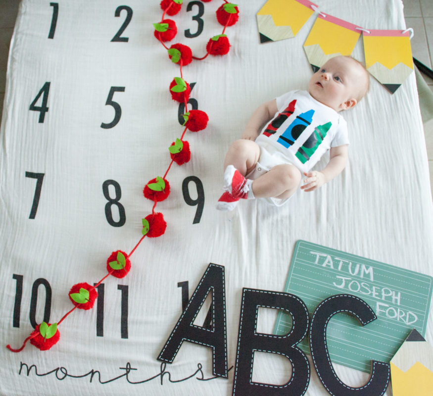 Milestone Baby Photo Ideas