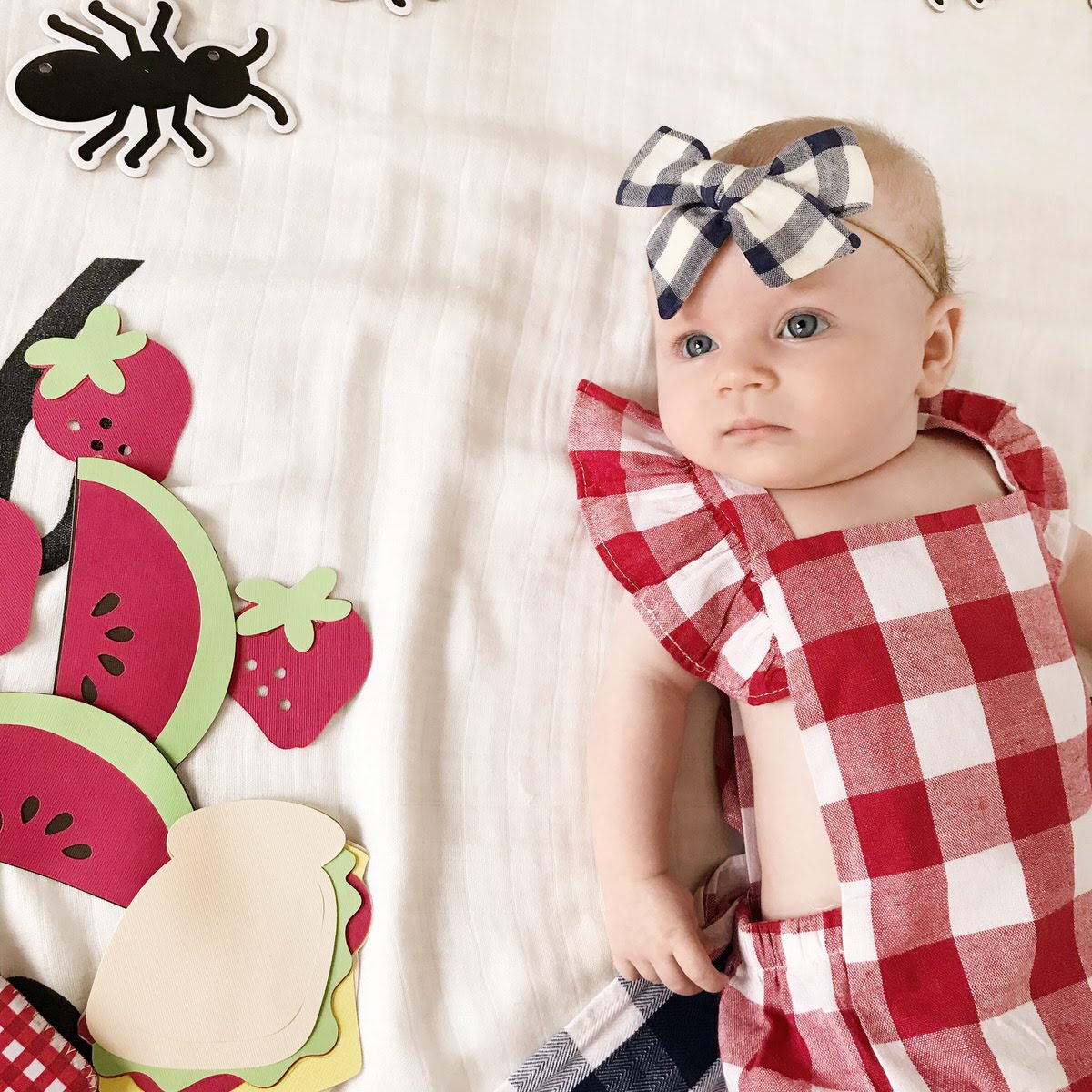 Creative Monthly Milestone Baby Photo Ideas