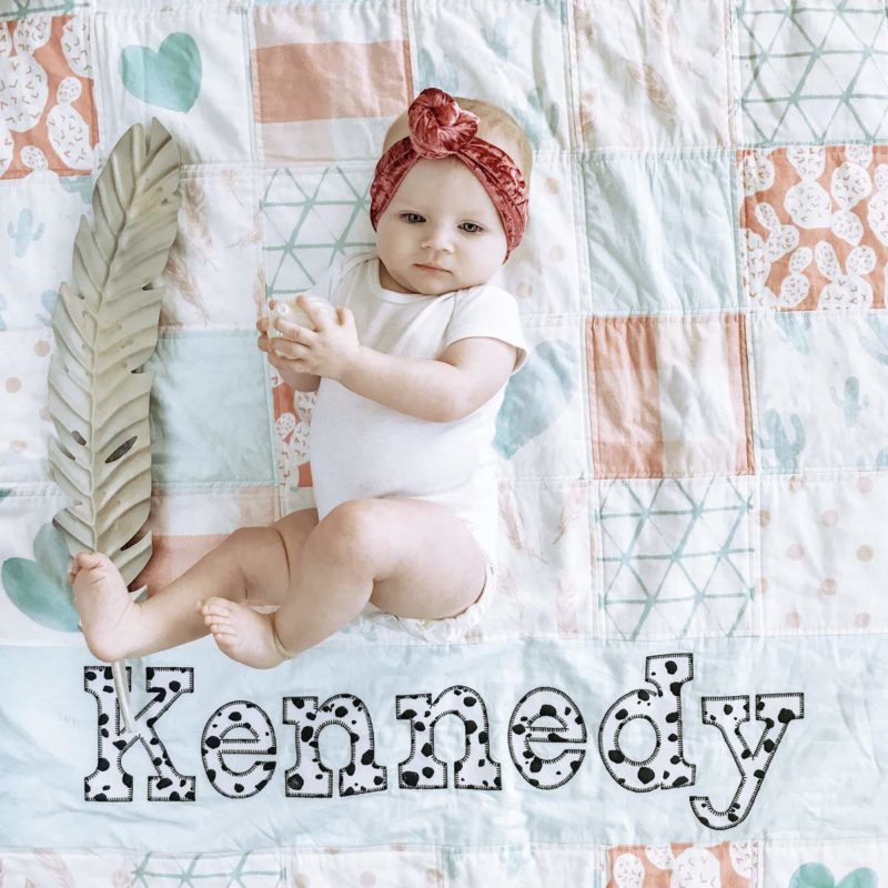 Creative Monthly Milestone Baby Photo Ideas