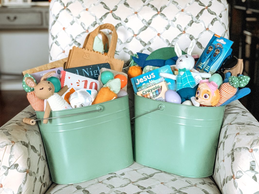 EASTER BASKET IDEAS FOR BABIES UNDER 1 — Me and Mr. Jones