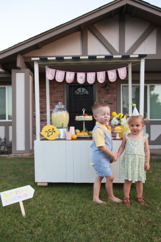 DIY LEMONADE STAND - Sugarcoated Housewife