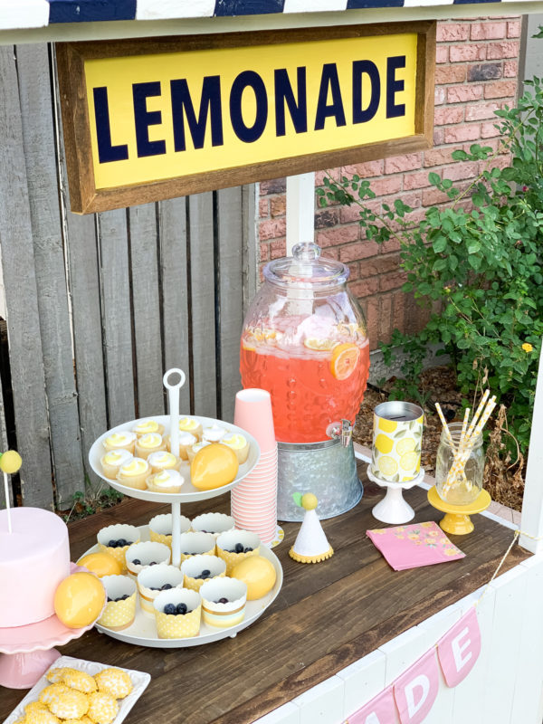 Darling Multi-Use DIY Lemonade Stand - Whitney Irene