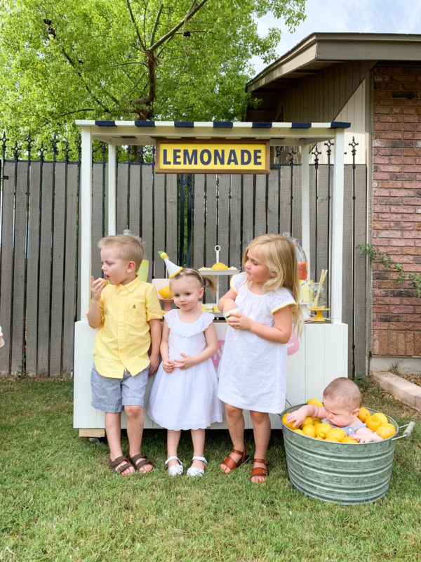 DIY Lemonade Stand | Darling lemonade stand photos