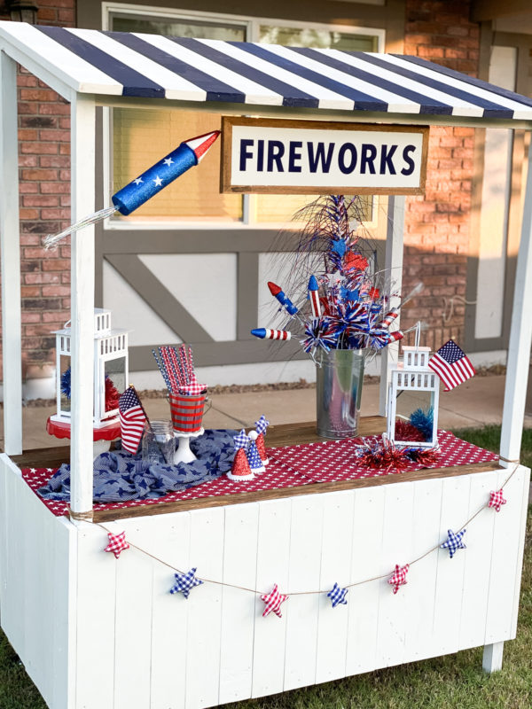 Fireworks Stand Photoshoot