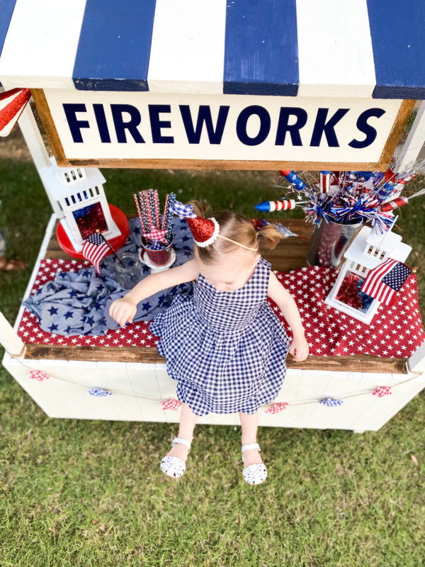 Fireworks Stand Photoshoot