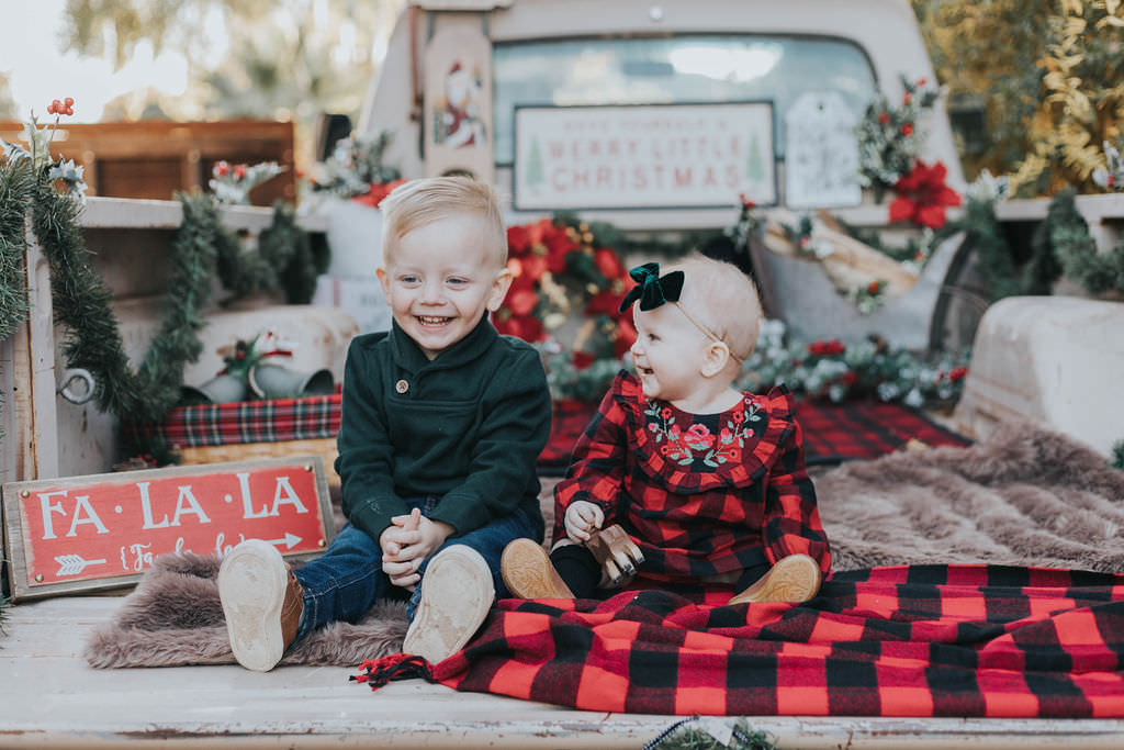 Christmas Photos | Brother + Sister