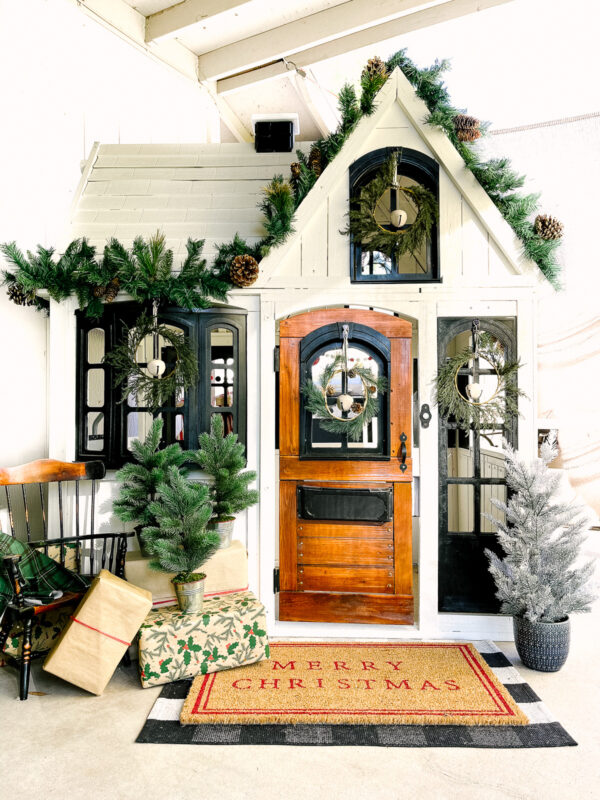 Playhouse Christmas Decor